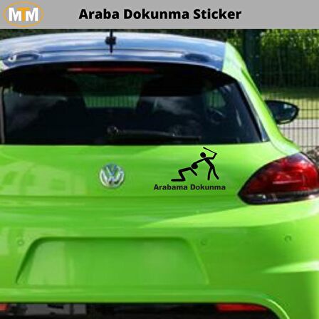 Arabama Dokunma Oto Sticker 15 CM